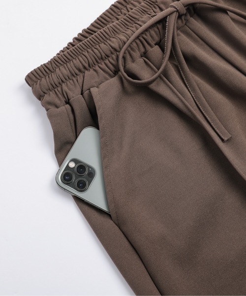 La-gemme（ラジェム）の「ストレッチ ワイドイージーパンツ（その他パンツ・レディース・ブラウン/ピンク/ベージュ/ブラック・フリー）」の7枚目の写真