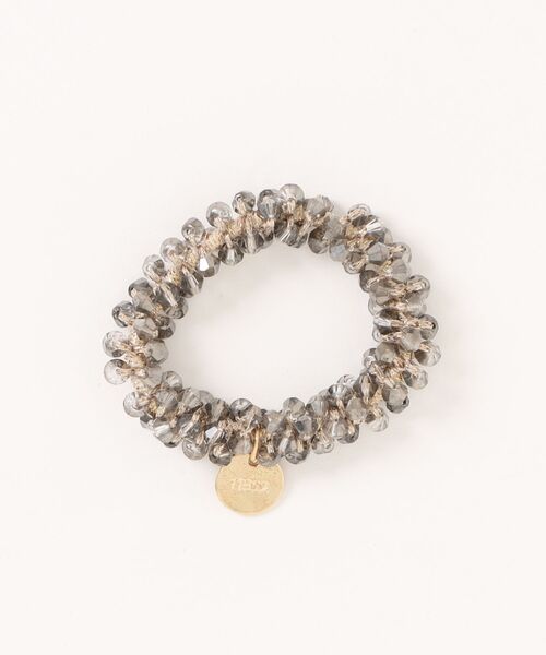 TONE SELECT GOODS（トーンセレクトグッズ）の「pur chouchou/パール ビーズ ヘアゴム シュシュ P4475（シュシュ・レディース・ベージュ/ホワイト/ブラウン/ピンク/グレー・FREE）」の9枚目の写真