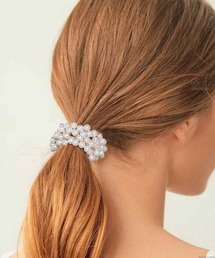 TONE SELECT GOODS | pur chouchou/パール ビーズ ヘアゴム シュシュ P4475(シュシュ)