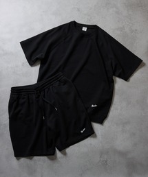 NUMBER (N)INE(�i���o�[�i�C��)��FIRM COTTON LIGHT SHORT PILE RAGLAN SHORT SLEEVE SWEATSHIRT / EASY SHORTS 2-PIECE SET / �t�@�[�� �R�b�g�� ���C�g �~�j���� ���O���� �V���[�g�X���[�u �X�E�F�b�g & �C�[�W�[ �V���[�c 2�s�[�X �Z�b�g�A�b�v(�Z�b�g�A�b�v)