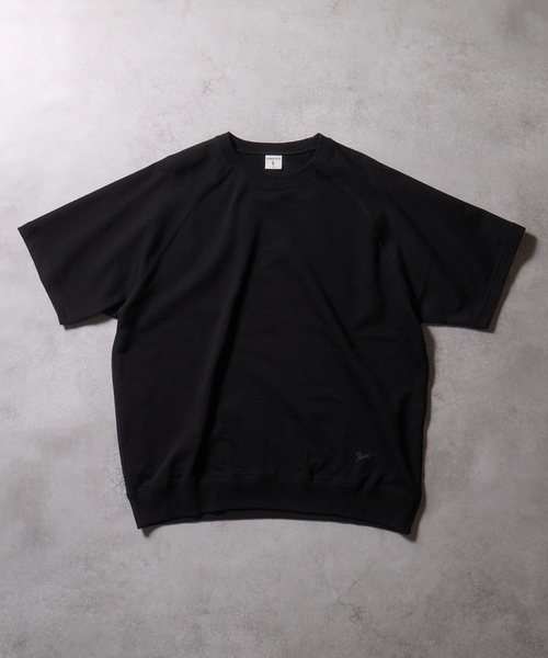 素敵でユニークな FIRM COTTON 2 SHORTS EASY / SWEATSHIRT SLEEVE SHORT RAGLAN スーツ