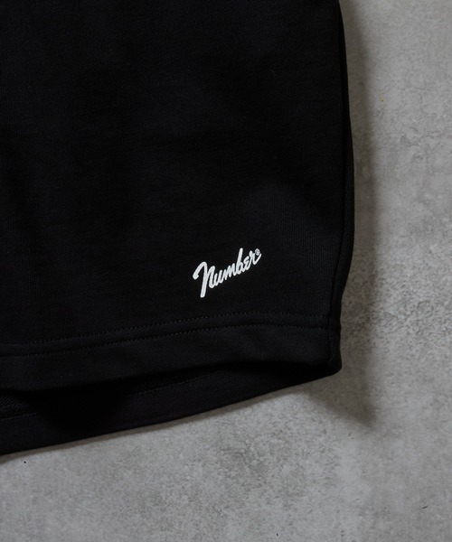 NUMBER (N)INE(ナンバーナイン)の「FIRM COTTON LIGHT SHORT PILE RAGLAN SHORT SLEEVE SWEATSHIRT / EASY SHORTS 2-PIECE SET / ファーム コットン ライト ミニ裏毛 ラグラン ショートスリーブ スウェット & イージー ショーツ 2ピース セットアップ(セットアップ・メンズ・トップグレー/ブラック/ブラック×ホワイト・M/L/XL)」の14枚目の写真