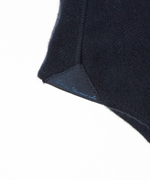 BEAMS F（ビームスエフ）の「ERRICO FORMICOLA / GIANNI コットンフランネル バックプリーツ シャツ（シャツ/ブラウス・メンズ・ネイビー・38/37/39/40/41/42）」の5枚目の写真