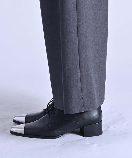 RAW FUDGE（ローファッジ）の「フリルサスペンダーパンツ（その他パンツ・レディース・チャコールグレー/ブラック・M）」の22枚目の写真