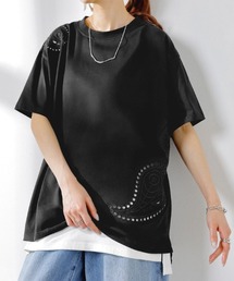 ひんやり刺繍半袖T