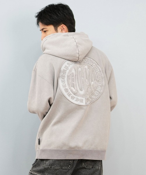 DC（ディーシー）の「DC/ディーシー 25 HIDDEN PH パーカー/プルオーバー DPO254038（パーカー・メンズ・チャコールグレー/スミクロ/シルバーグレー・XL/M/L）」の3枚目の写真