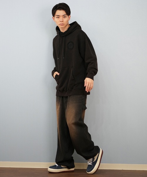 DC（ディーシー）の「DC/ディーシー 25 HIDDEN PH パーカー/プルオーバー DPO254038（パーカー・メンズ・チャコールグレー/スミクロ/シルバーグレー・XL/M/L）」の17枚目の写真