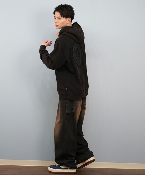 DC（ディーシー）の「DC/ディーシー 25 HIDDEN PH パーカー/プルオーバー DPO254038（パーカー・メンズ・チャコールグレー/スミクロ/シルバーグレー・XL/M/L）」の19枚目の写真