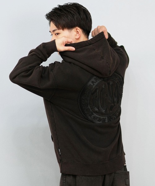 DC（ディーシー）の「DC/ディーシー 25 HIDDEN PH パーカー/プルオーバー DPO254038（パーカー・メンズ・チャコールグレー/スミクロ/シルバーグレー・XL/M/L）」の16枚目の写真