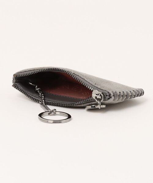 『STELLA MCCARTNEY』ファラベラ ジップチェーン カードホルダー Falabella Zip Cardholder Keyring / ファラベラ ジップ カード