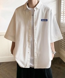 半袖オーバーシャツ
