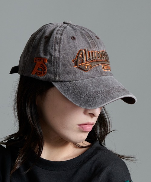 CALIFORNIA OUTFITTERS(カリフォルニア アウトフィッターズ)の「6A12 ロゴキャップ(キャップ・メンズ・ブラック/ブラウン/イエロー・ONESIZE)」の1枚目の写真