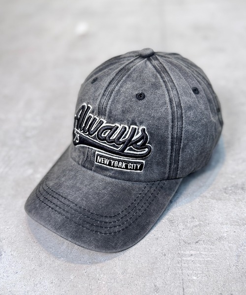 CALIFORNIA OUTFITTERS(カリフォルニア アウトフィッターズ)の「6A12 ロゴキャップ(キャップ・メンズ・ブラック/ブラウン/イエロー・ONESIZE)」の4枚目の写真