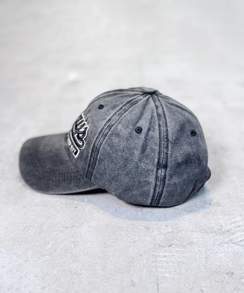 CALIFORNIA OUTFITTERS(カリフォルニア アウトフィッターズ)の「6A12 ロゴキャップ(キャップ・メンズ・ブラック/ブラウン/イエロー・ONESIZE)」の6枚目の写真