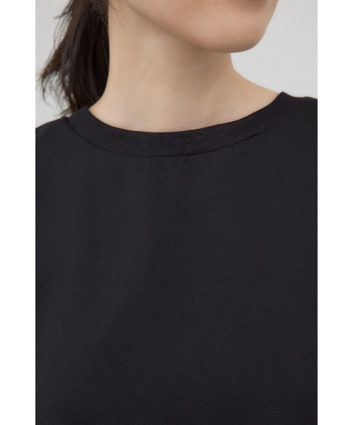 crie conforto(クリーコンフォルト)の「ショルダータックフレアープルオーバー(Tシャツ/カットソー・レディース・ホワイト/ブラック・FREE)」の10枚目の写真