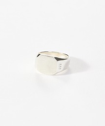 meltum（メルタム）の「SATIN SIGNET RING（リング）」