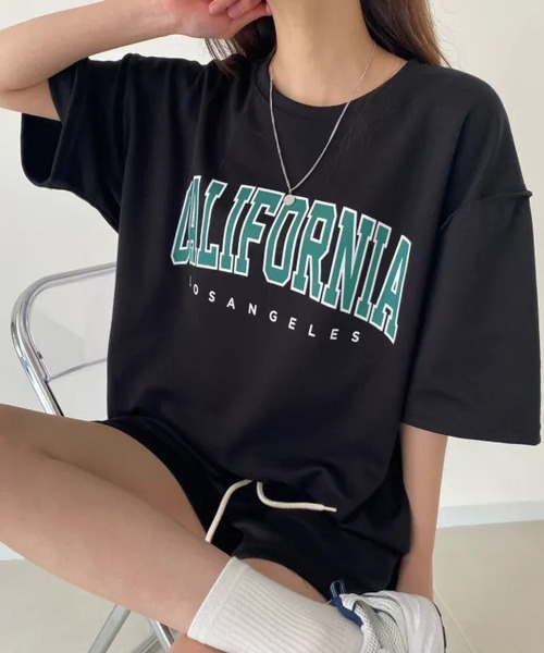 NEW GENTLEMAN(ニュージェントルマン)の「【2点SET】CALIFORNIA セットアップ T&ショーツ(Tシャツ/カットソー・メンズ・ライトグレー/ブラック/グレー・M/L/XL)」の11枚目の写真