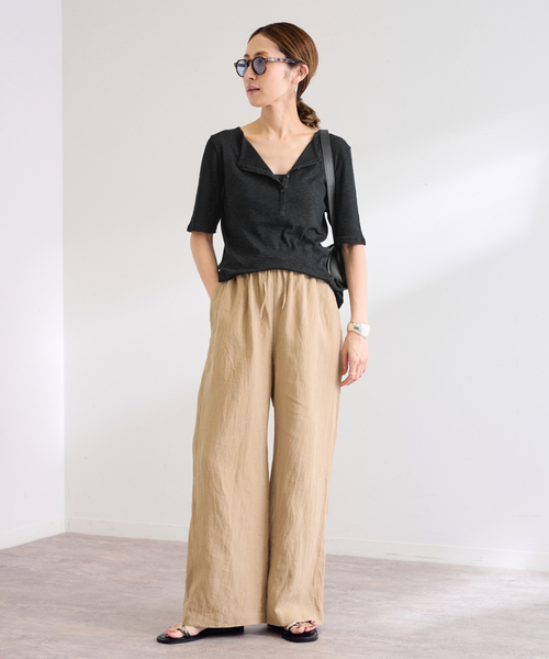 FRAMeWORK スラブシアーテレコヘンリーS/S-Tee FRAMeWORK（フレームワーク）の「スラブシアーテレコヘンリーS/S