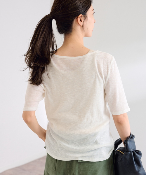 スラブシアーテレコヘンリーS/S-Tee（Tシャツ/カットソー）｜FRAMeWORK