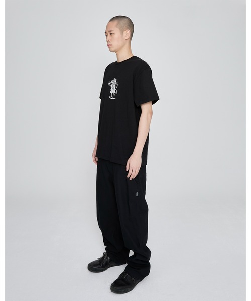 YESEYESEE（イエスアイシー）の「A Logo Tee（Tシャツ/カットソー・メンズ・スカイブルー/ブラック/ホワイト・S/M/L/XL）」の18枚目の写真