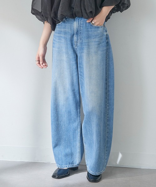 RED CARD TOKYO(レッドカード)の「【RED CARD】Montana(デニムパンツ・レディース・ライトブルー・24inch/23inch/22inch/25inch)」の1枚目の写真