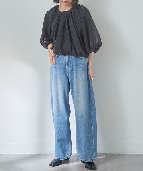 RED CARD TOKYO(レッドカード)の「【RED CARD】Montana(デニムパンツ・レディース・ライトブルー・24inch/23inch/22inch/25inch)」の7枚目の写真