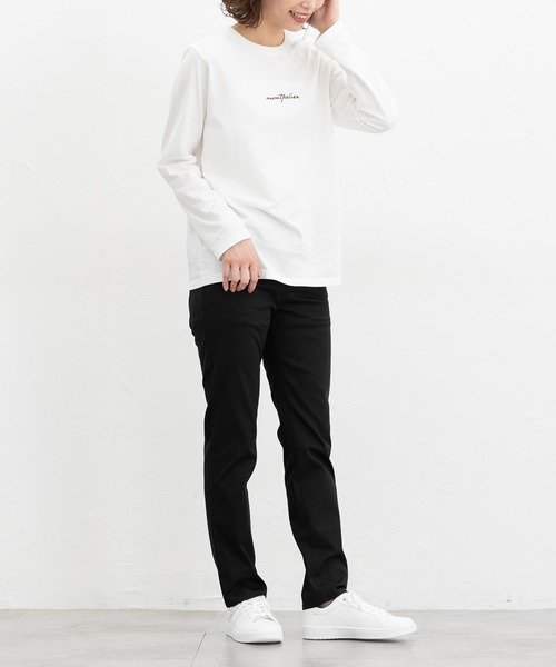 Honeys(ハニーズ)の「カラースキニー(股下63cm)(その他パンツ・レディース・ネイビー/ベージュ/ブラック/カーキ・S/M/LL/L/SS)」の6枚目の写真
