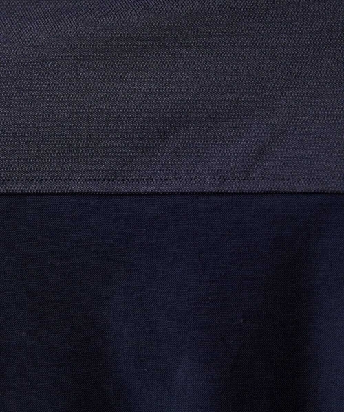 MICHEL KLEIN HOMME (ミッシェルクランオム)の「リネン混Vネックカットソー(Tシャツ/カットソー・メンズ・ライトブルー/ネイビー・MEDIUM/LARGE/X-LARGE)」の8枚目の写真