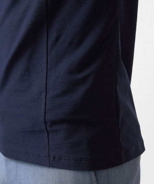 MICHEL KLEIN HOMME (ミッシェルクランオム)の「リネン混Vネックカットソー(Tシャツ/カットソー・メンズ・ライトブルー/ネイビー・MEDIUM/LARGE/X-LARGE)」の11枚目の写真