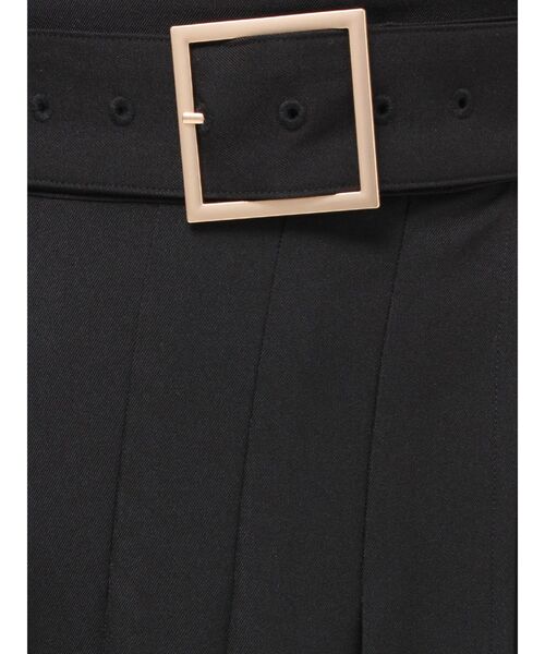 RESEXXY（リゼクシー）の「ワイドプリーツレイヤードフレアスカート（スカート・レディース・グレー/ブラック/レッド・FREE）」の6枚目の写真