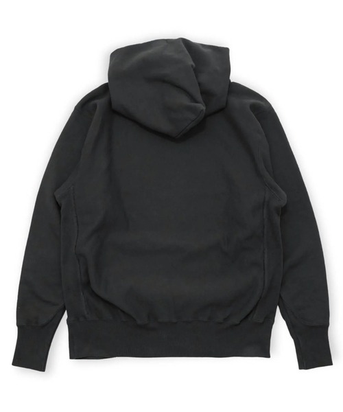 ATON(エイトン)の「【ATON】 NATURAL DYED URAKE HOODIE(パーカー・メンズ・ライトグレー/グリーン/チャコールグレー・6/4)」の9枚目の写真