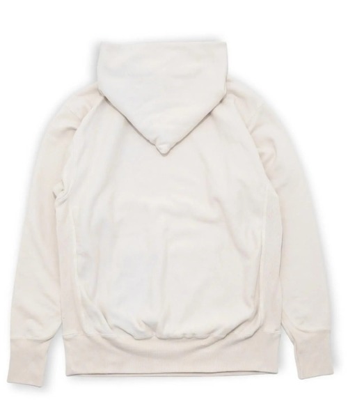 ATON(エイトン)の「【ATON】 NATURAL DYED URAKE HOODIE(パーカー・メンズ・ライトグレー/グリーン/チャコールグレー・6/4)」の10枚目の写真