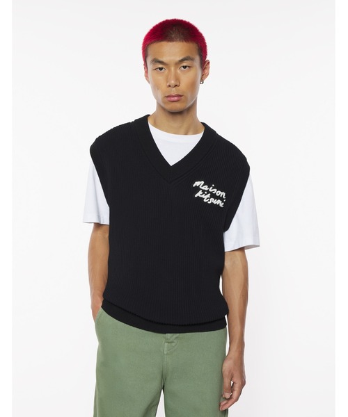 Maison Kitsune（メゾンキツネ）の「MAISON KITSUNE HANDWRITING VEST