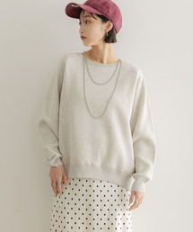 LOWRYS FARM | スウェットライクニット　581146(ニット/セーター)