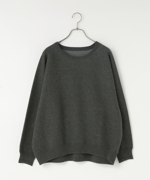 LOWRYS FARM（ローリーズファーム）の「スウェットライクニット　581146（ニット/セーター・レディース・レッド/チャコールグレー/グレー/イエロー・FREE）」の11枚目の写真