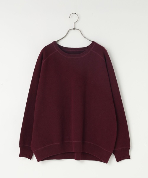 LOWRYS FARM（ローリーズファーム）の「スウェットライクニット　581146（ニット/セーター・レディース・レッド/チャコールグレー/グレー/イエロー・FREE）」の12枚目の写真