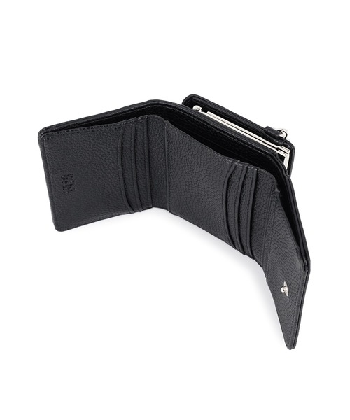 GYDA(ジェイダ)の「GYDA(ジェイダ)口金ミニ財布 GY-W342 プレーン(財布・レディース・アイボリー/ブラック/キャメル・FREE)」の14枚目の写真