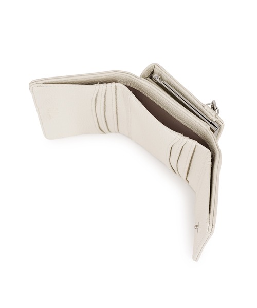 GYDA(ジェイダ)の「GYDA(ジェイダ)口金ミニ財布 GY-W342 プレーン(財布・レディース・アイボリー/ブラック/キャメル・FREE)」の8枚目の写真