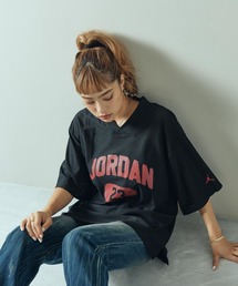 JORDAN BRAND(W[_uh)̃W[_ ubN EBY bV W[W[ gbv / Jordan Brooklyn Women's Mesh Jersey HQ9223-010 Black(TVc/Jbg\[)