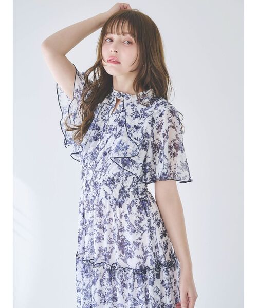 セール】【WEB限定追加】Watercolorflowerワンピース（ワンピース