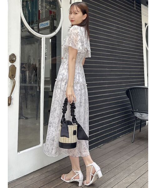 dazzlin(ダズリン)の「【WEB限定追加】Watercolorflowerワンピース(ワンピース・レディース・ピンク/オフホワイト/グレー・SMALL/MEDIUM)」の19枚目の写真