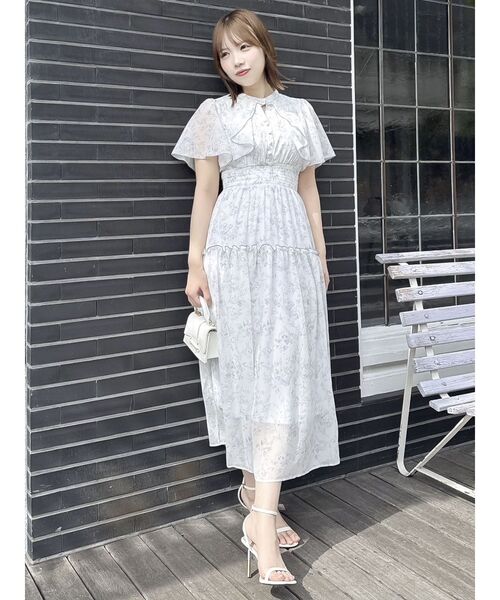 セール】【WEB限定追加】Watercolorflowerワンピース