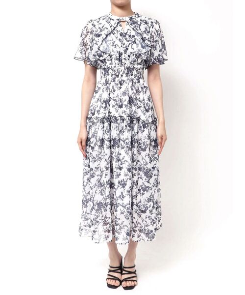 WEB限定追加】Watercolorflowerワンピース（ワンピース）｜dazzlin