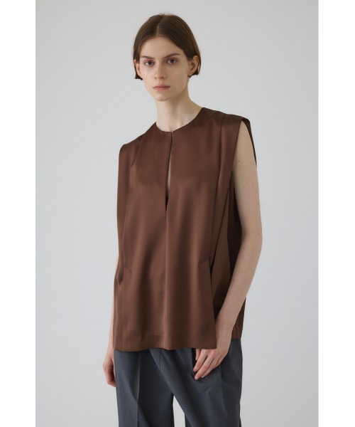 トップス Satin chic vest Satin chic vest サテンシックベスト（Tシャツ/カットソー