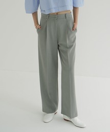 2WAY TUCK STRAIGHT PANTS