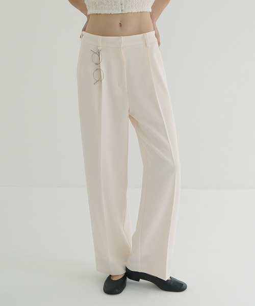 2WAY TUCK STRAIGHT PANTS（その他パンツ）｜CLANE（クラネ）の