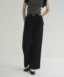 2WAY TUCK STRAIGHT PANTS