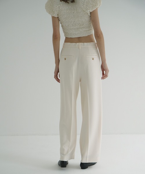 2WAY TUCK STRAIGHT PANTS（その他パンツ）｜CLANE（クラネ）の