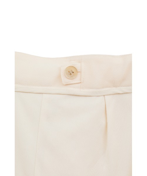 CLANE(クラネ)の「2WAY TUCK STRAIGHT PANTS(その他パンツ・レディース・アイボリー/ブラック/オレンジ/グレー・0/1/2)」の11枚目の写真