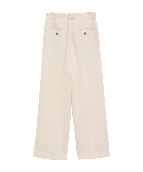 CLANE(クラネ)の「2WAY TUCK STRAIGHT PANTS(その他パンツ・レディース・アイボリー/ブラック/オレンジ/グレー・0/1/2)」の8枚目の写真